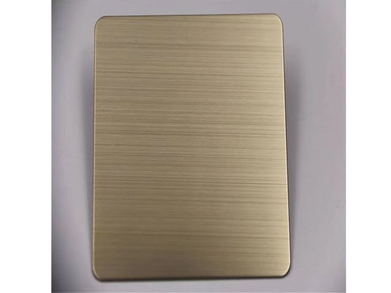不锈钢青古铜拉丝板